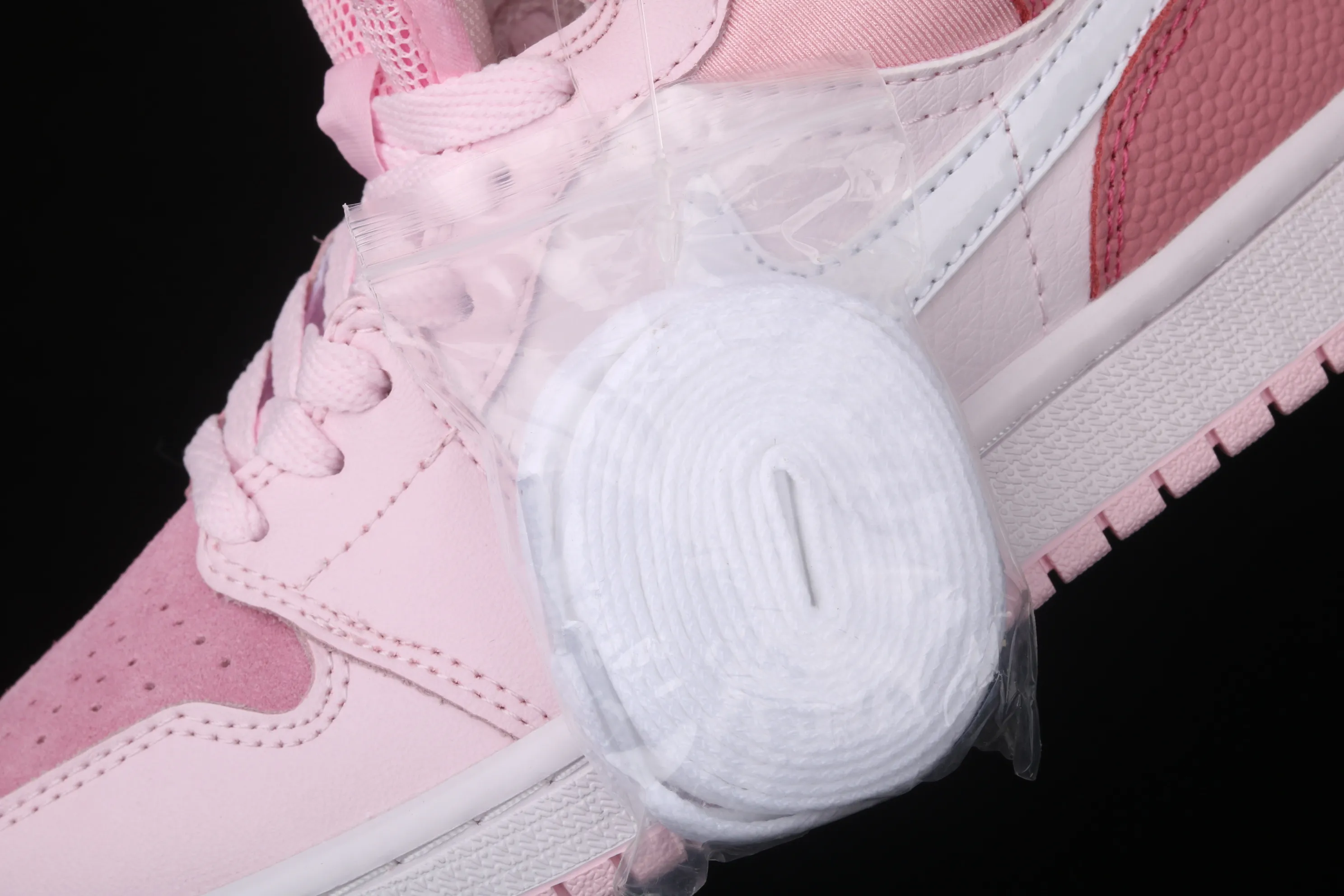 All categories Air Jordan Jordan series basketball shoes Air Jordan 1 Mid Air Jordan 1 Mid AJ1 Joe 1 mid-top series Pink White Pink Foam CW5379-600